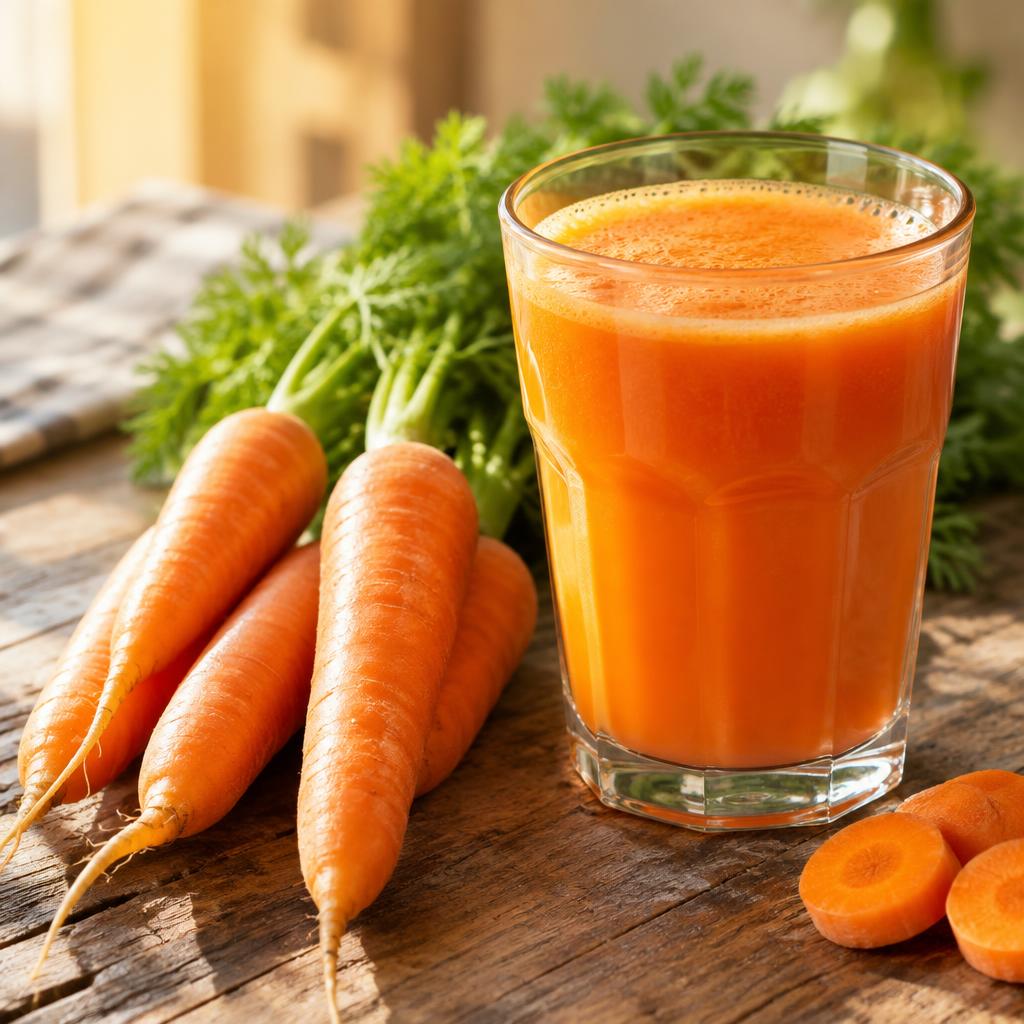 Jugo de zanahoria